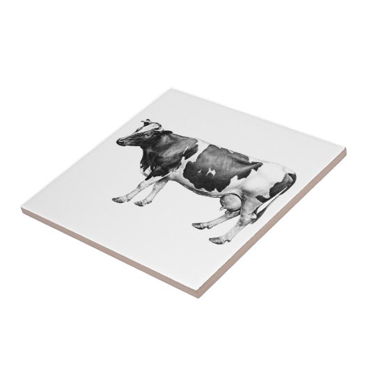 受賞乳牛 タイル (側面)