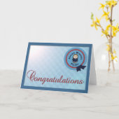 受賞歴のあるフレンドおめでとうグリーティングカード カード (黄色い花)