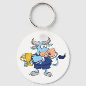 受賞牛 キーホルダー (裏面)