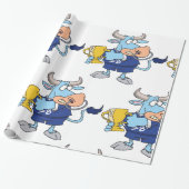 受賞牛 ラッピングペーパー (アンロールド)