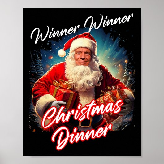 受賞者のクリスマスディナー – トランプ大統領S ポスター (正面)