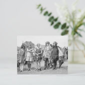 受賞者のグループ： 1922 ポストカード (スタンド正面)