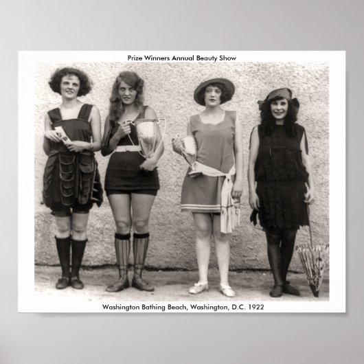 受賞者の年間美しいショーWashington 1922 ポスター (正面)