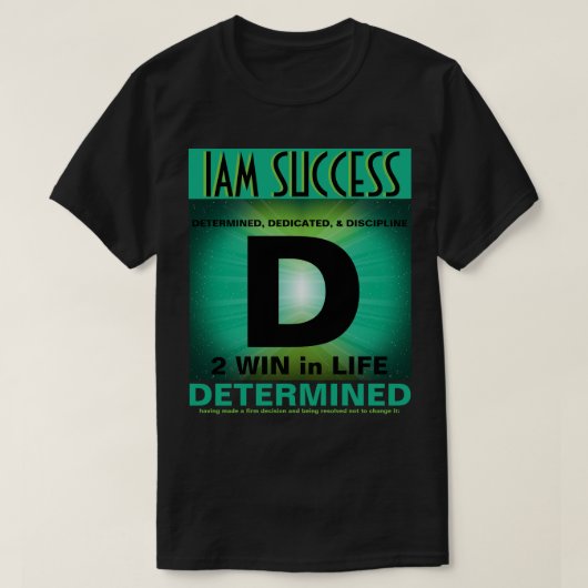 受賞者の考え方 Tシャツ (デザイン正面)