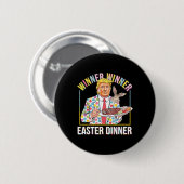 受賞者イースターディナーのトランプ大統領ハッピー 缶バッジ (正面&裏面)