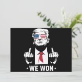 受賞者トランプ我々は就任式の日47日に勝利 招待状 (スタンド正面)