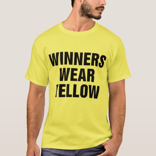 受賞者衣服黄 Tシャツ (正面)