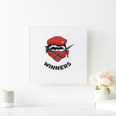 受賞者 スクエア壁時計 (ホーム)