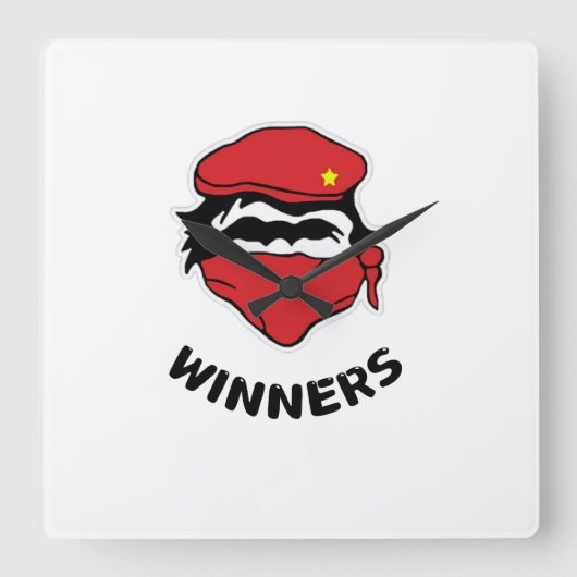 受賞者 スクエア壁時計 (正面)