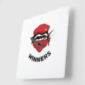 受賞者 スクエア壁時計 (傾斜)