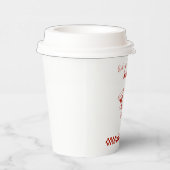 受赤と白け皿バチェロレッテ 紙コップ (右)