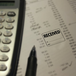 受領、会計士、中小企業 ラバースタンプ