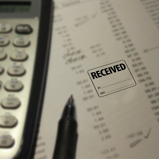 受領、会計士、中小企業 ラバースタンプ