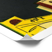 受飛んでいるけ皿#1 (1950) ポスター (角)