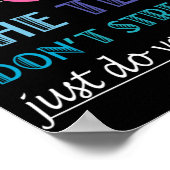 受験生おもしろい先生試験日 ポスター (角)