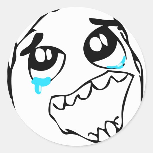 叙事的な勝利 ラウンドシール (正面)