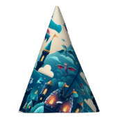 叙事詩かわいいキッズヒーローボーイズ女の子ドラゴン1st誕生日 パーティーハット (右)