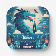 叙事詩かわいいキッズヒーローボーイズ女の子ドラゴン1st誕生日