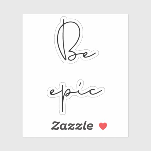 叙事詩になる シール (シート)