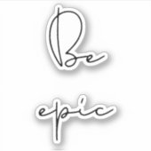 叙事詩になる シール (正面)