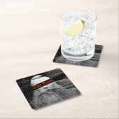 叙事詩のひげ スクエアペーパーコースター (インサイチュ)