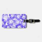 叙事詩のハイビスカスのハワイアンの花柄 ラゲッジタグ (正面横)