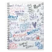 叙事詩の学校の落書き ノートブック (正面)