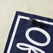 叙事詩の波のビーチタオルを求めて ビーチタオル (インサイチュ)