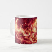 叙事詩の火のマグ コーヒーマグカップ (正面左)
