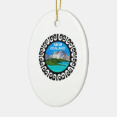 叙事詩の舞台 セラミックオーナメント (左)