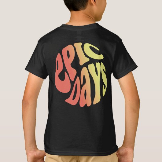叙事詩日 Tシャツ (裏面)
