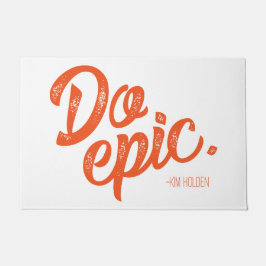 叙事詩的な表現をする ドアマット