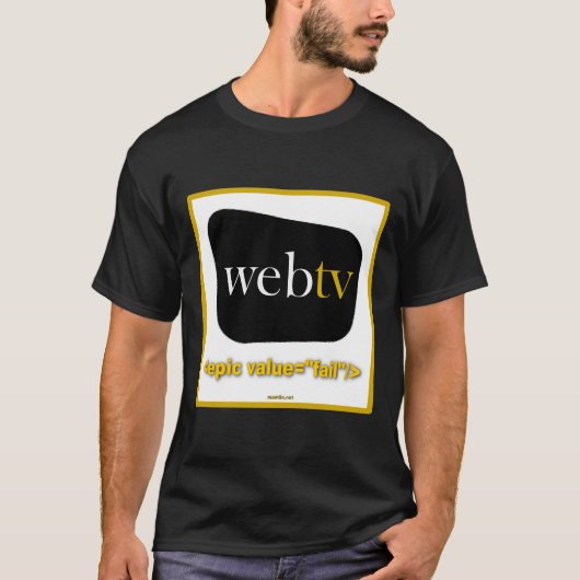 叙事詩: WebTV Tシャツ (正面)