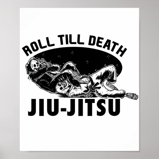 叙事詩Bjj死神Jiu-jitsu Armbarポスター ポスター (正面)