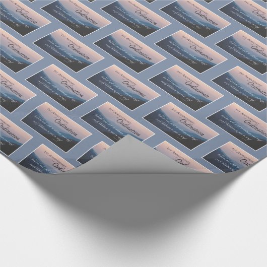 叙任おめでとう1周年 ラッピングペーパー (コーナー)