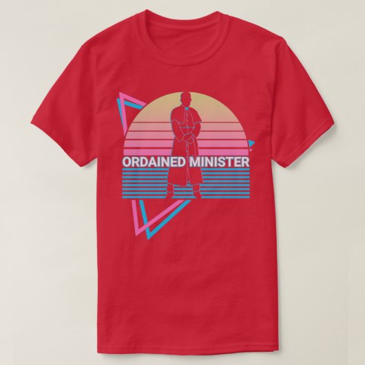 叙任レトロ Tシャツ (デザイン正面)