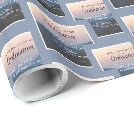 叙任60周年おめでとう ラッピングペーパー (ロールコーナー)