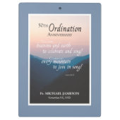 叙位祝50周年 クリップボード (裏面)