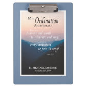 叙位祝50周年 クリップボード (正面)