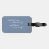 叙位祝50周年 ラゲッジタグ (裏面横)