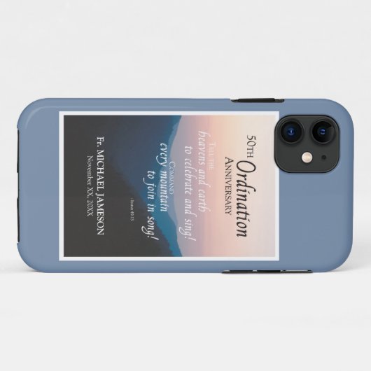 叙位祝50周年 Case-Mate iPhoneケース (裏面(横))