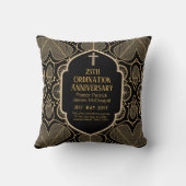 叙勲記念司祭司牧師デアコン聖職者 クッション (裏面)