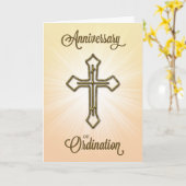 叙勲記念日、クロスオンスターバスト カード (黄色い花)