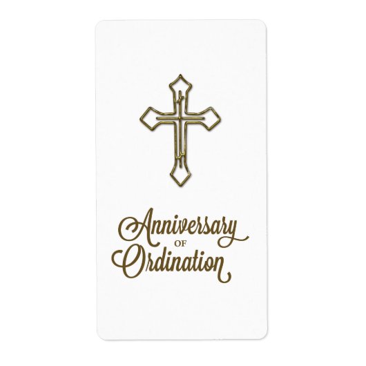 叙勲記念日、クロスオンスターバスト ラベル (正面)