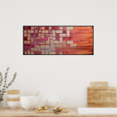 叙情的な午後 ポスター (キッチン)