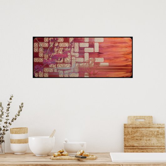 叙情的な午後 ポスター (キッチン)