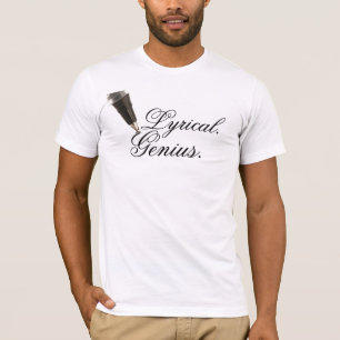 叙情的な天才 Tシャツ