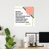 叙情的感動的宝詩のポスターを変更 ポスター (ホームオフィス)