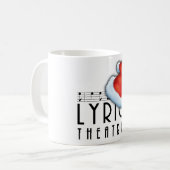 叙情詩的なビクトリアンな聖歌隊のコーヒー・マグ コーヒーマグカップ (正面左)