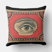 叡智の雄大な目 クッション (裏面)